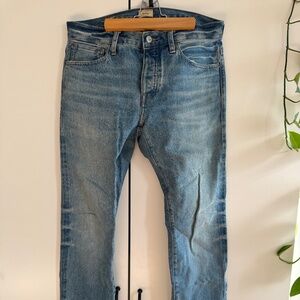 Never Worn J.Crew 484 Slim-Fit Jean in Japanese Selvedge Denim 30x32 100% Cotton